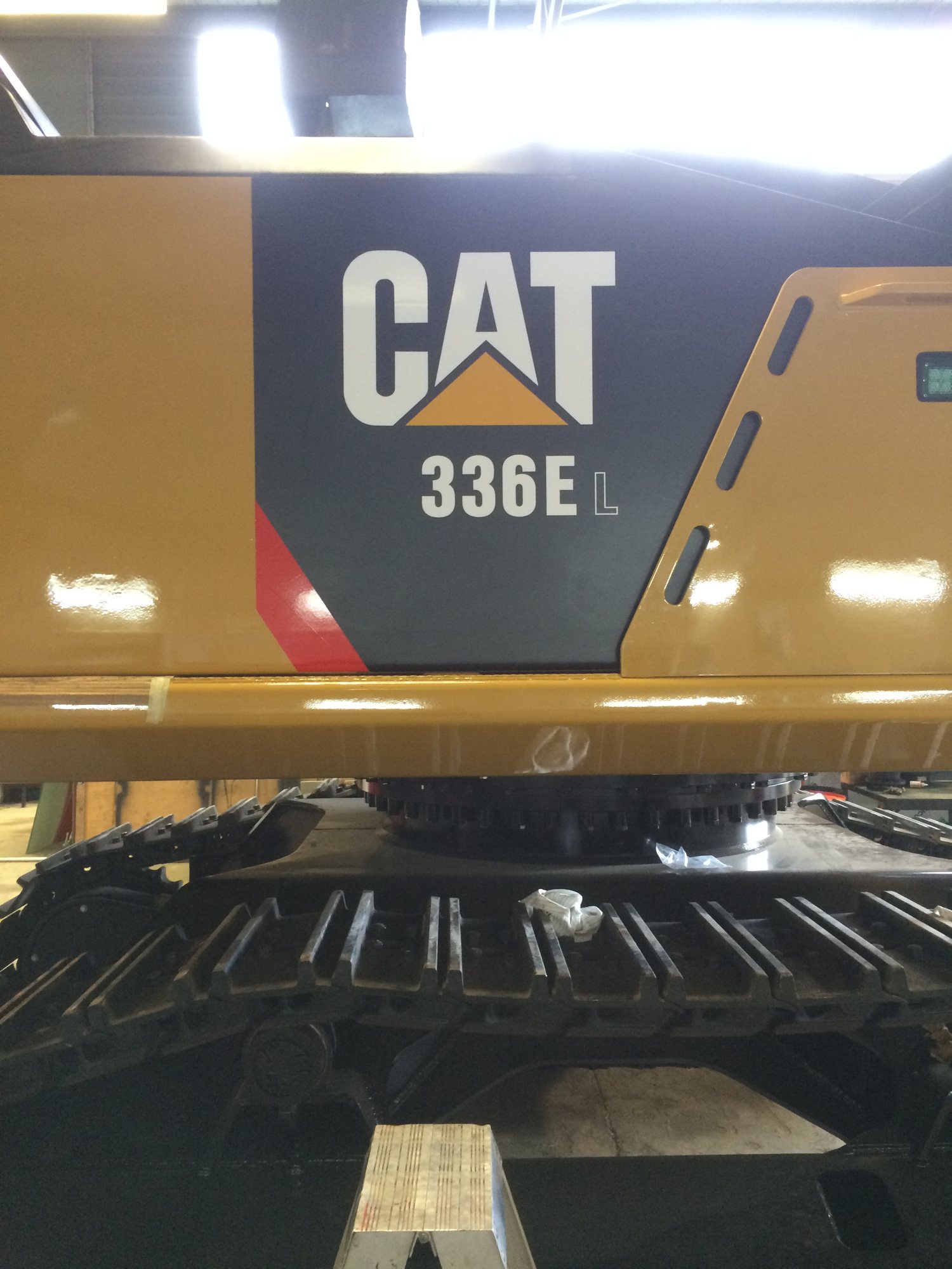 CAT 336E excavator decals