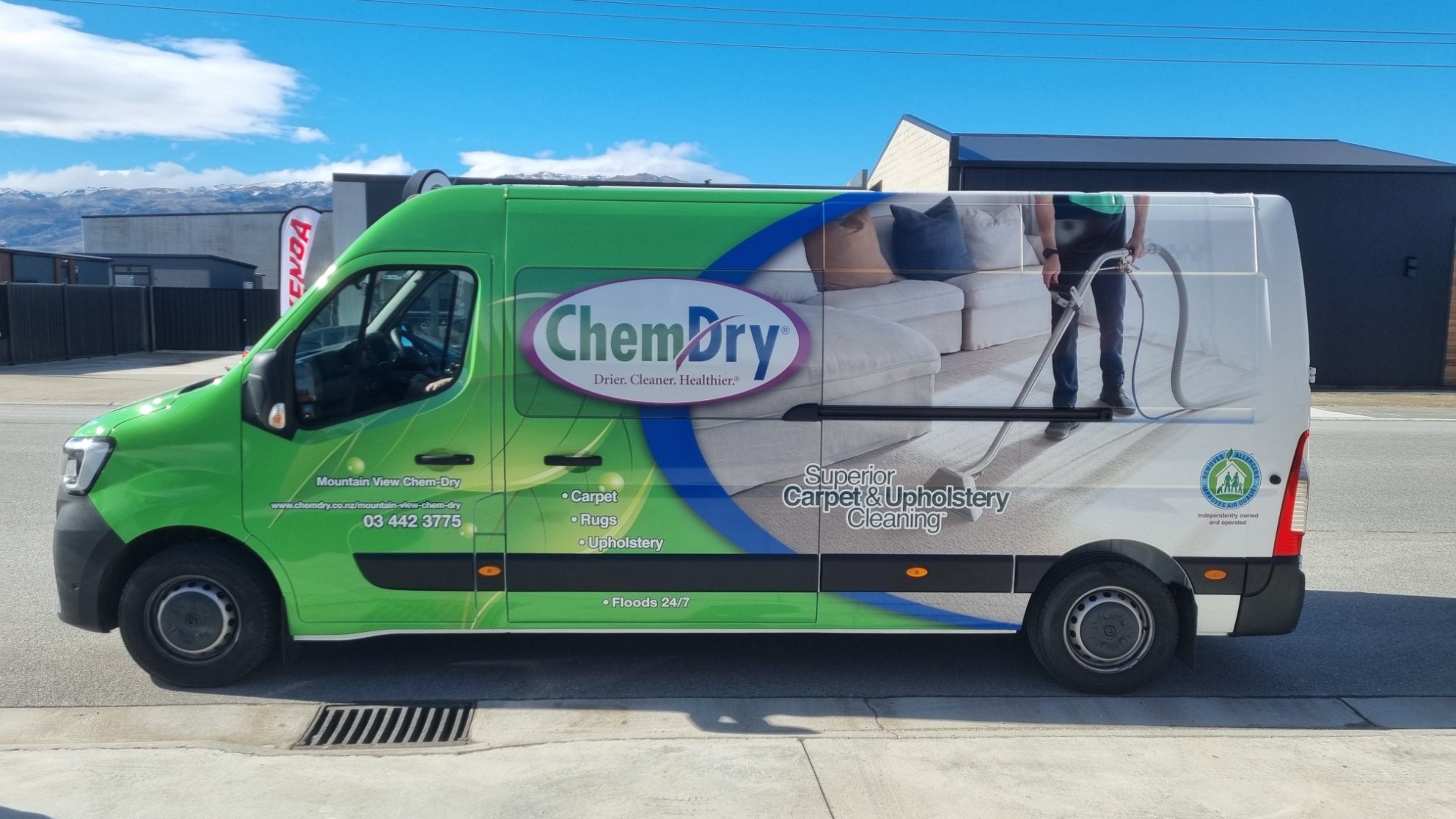 ChemDry van wrap