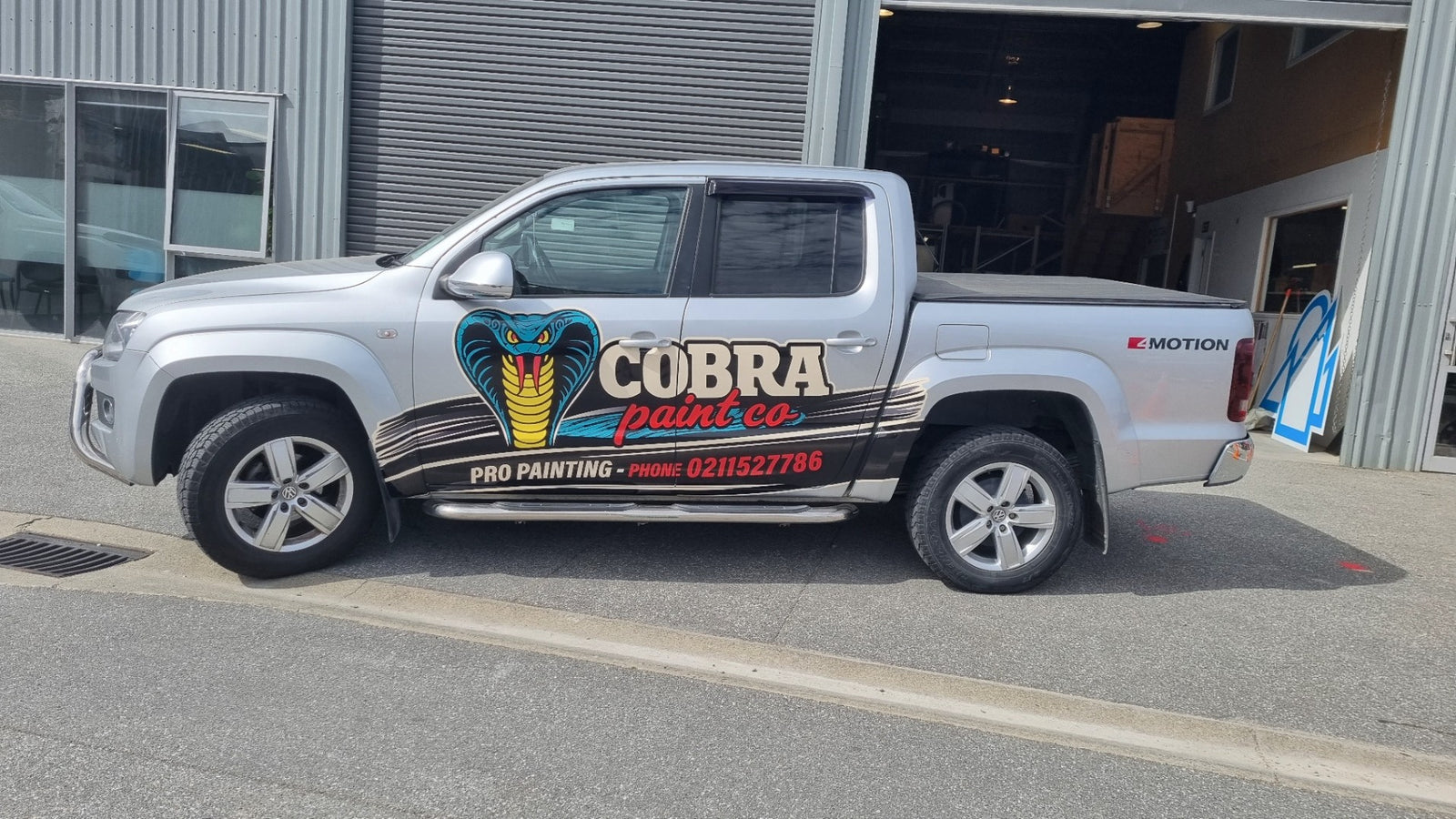 Cobra ute graphics