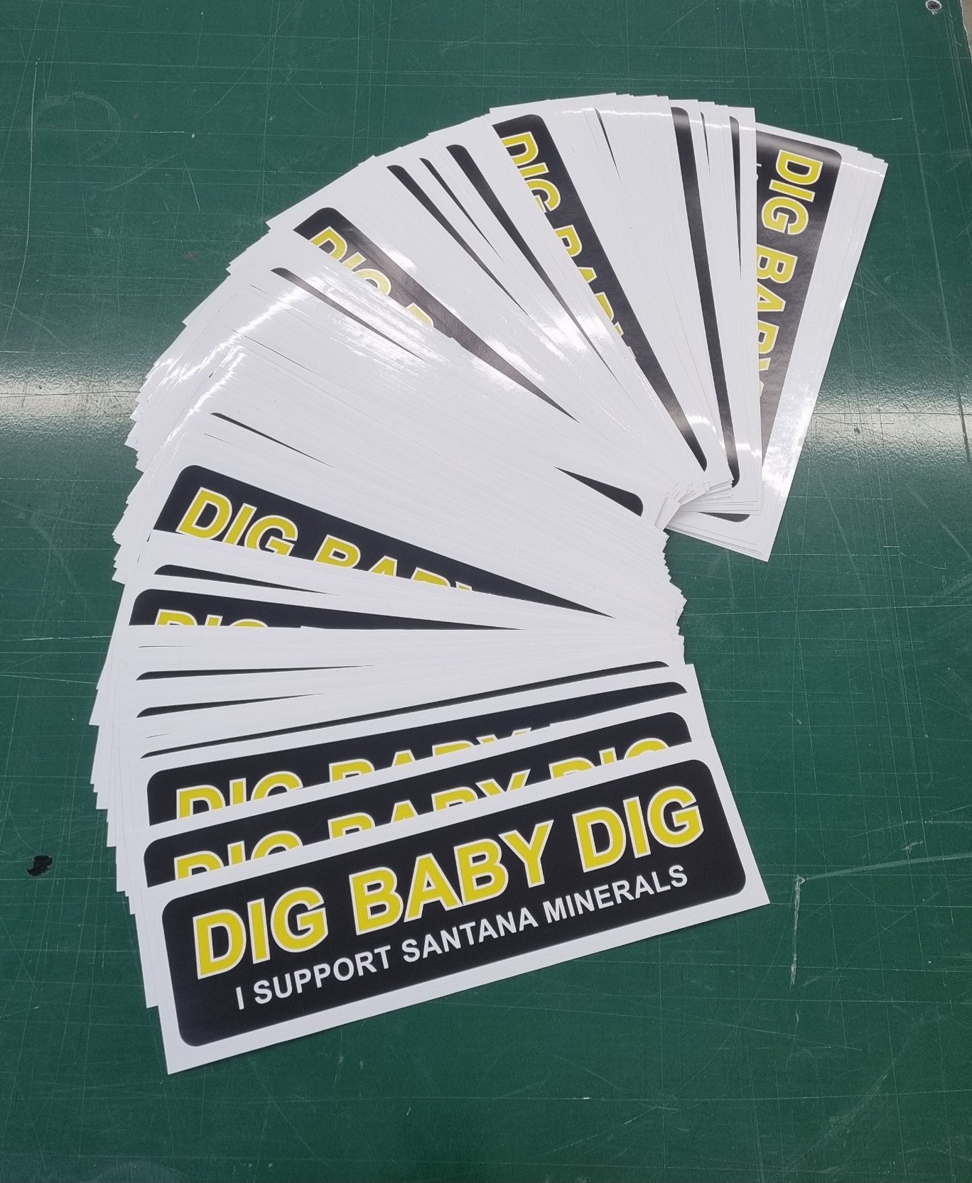 Dig Baby Dig stickers