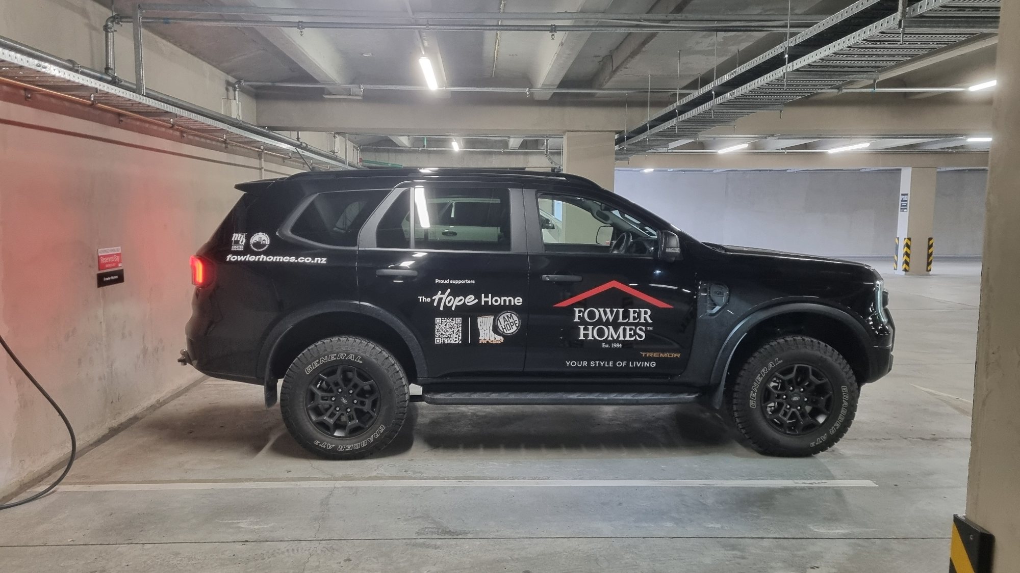 Fowler Homes vehicle graphics