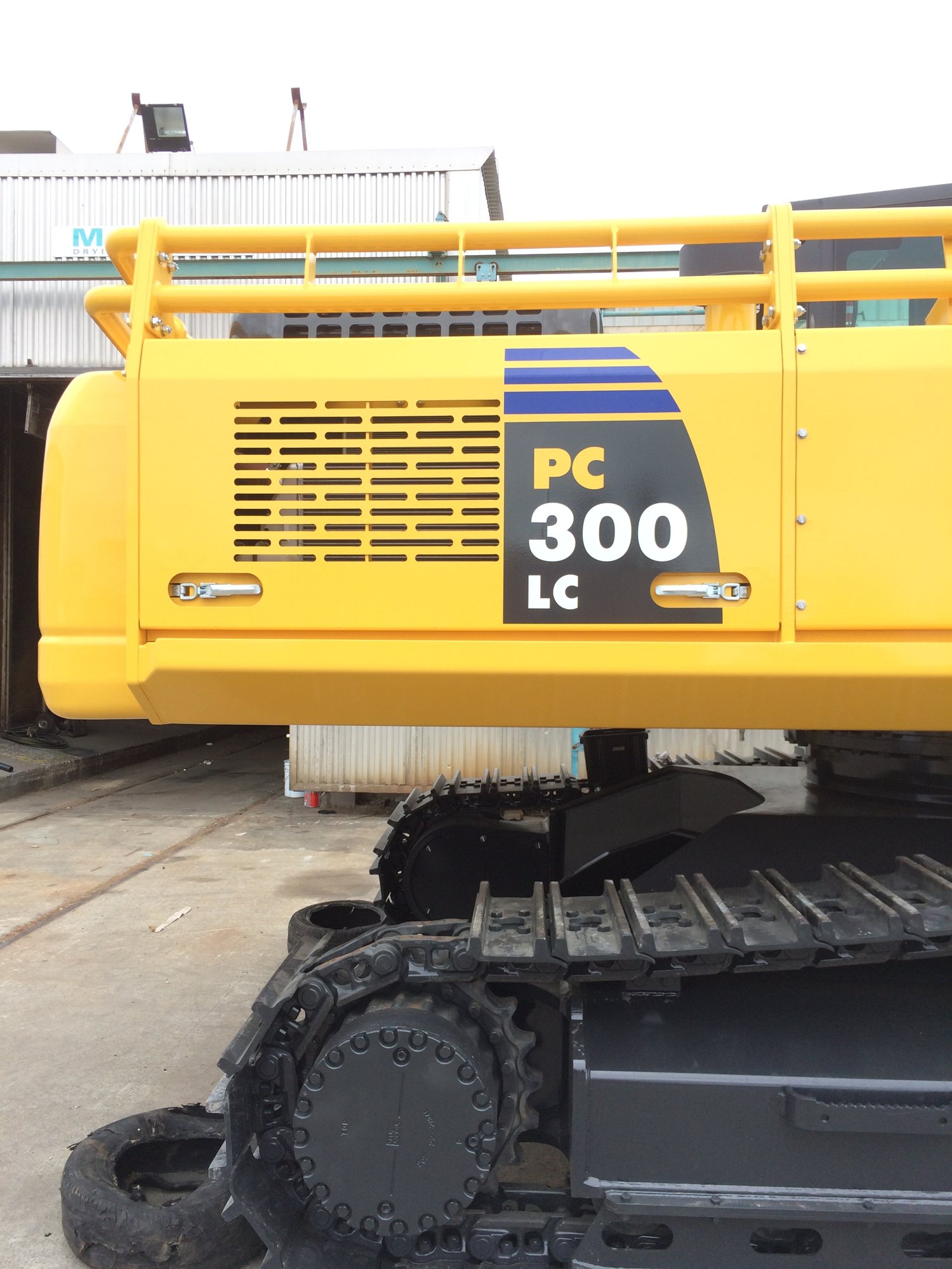 Komatsu PC300 decals