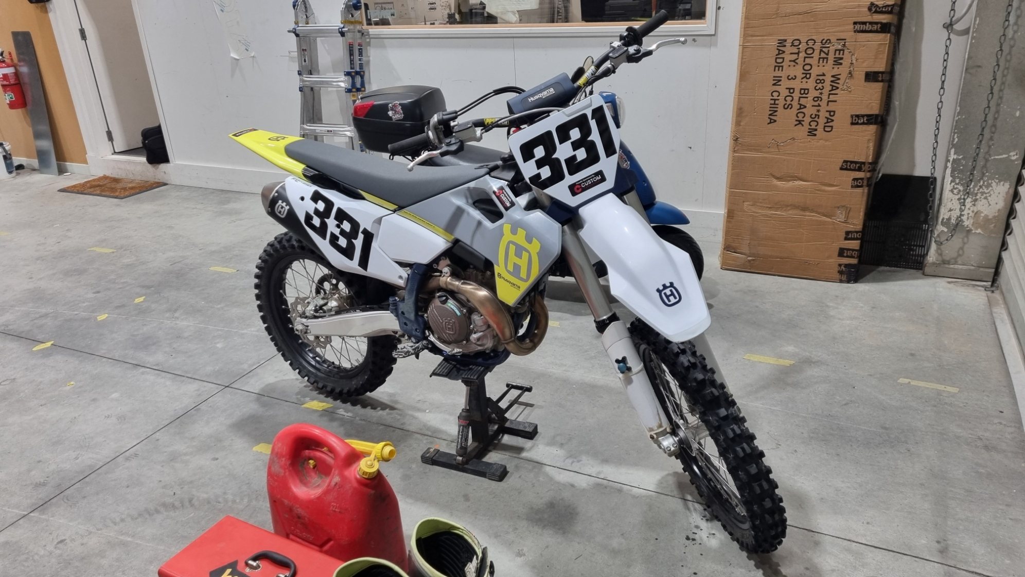 Motocross bike graphics