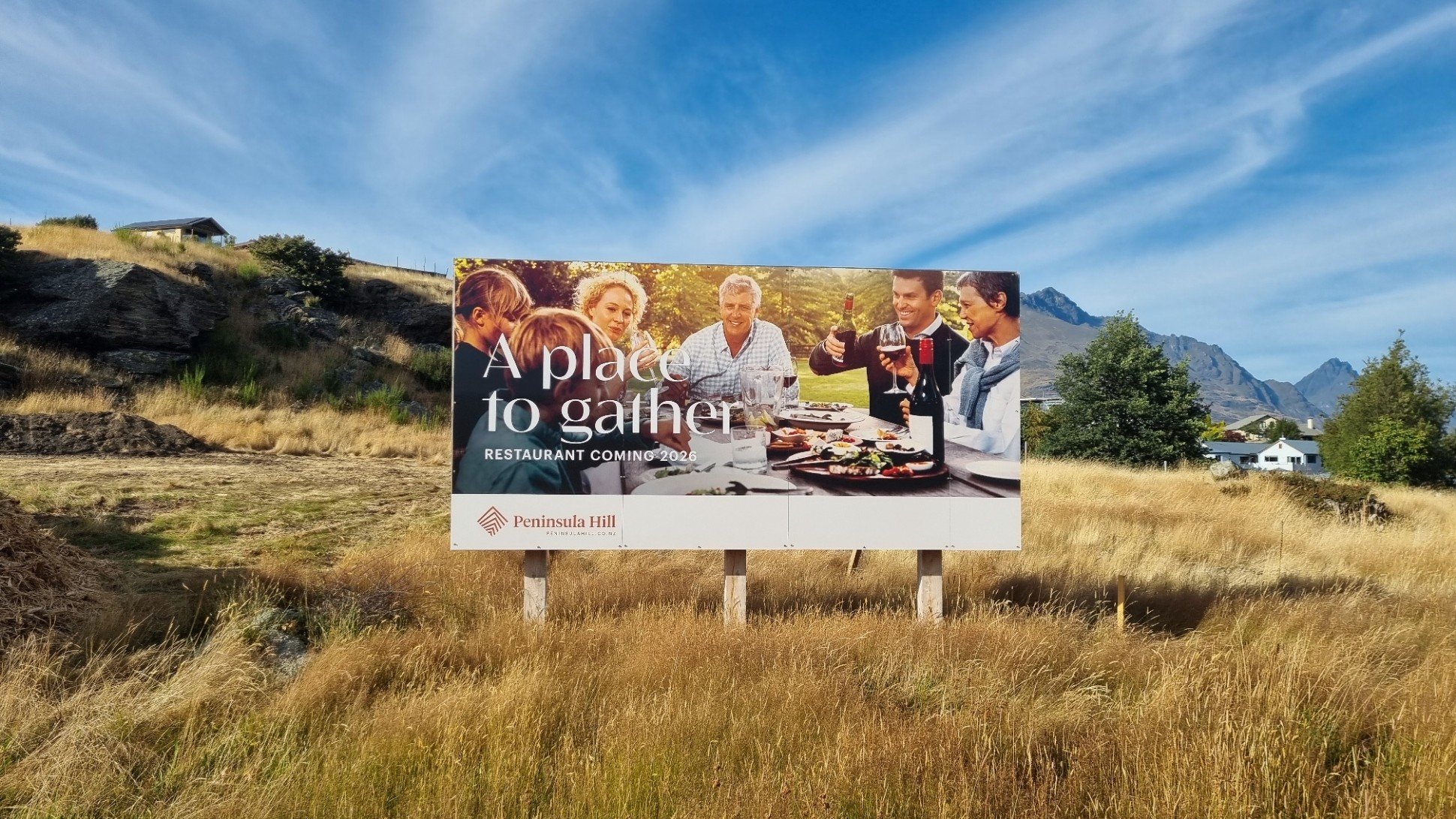 Peninsula Hill billboard