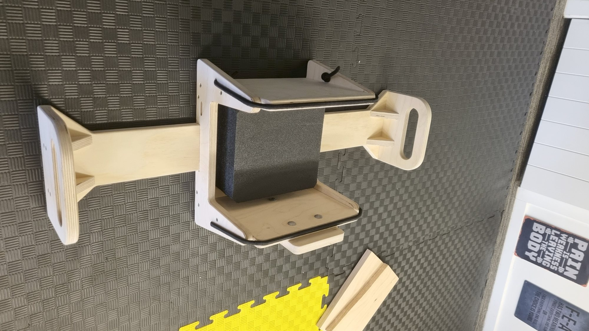 CNC-cut plywood fabrication