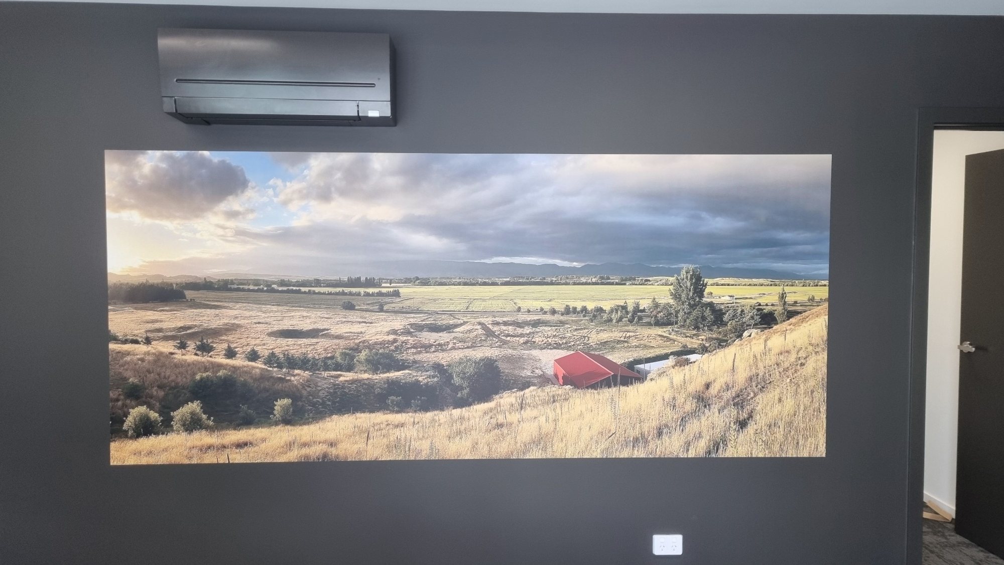 Large-format landscape print