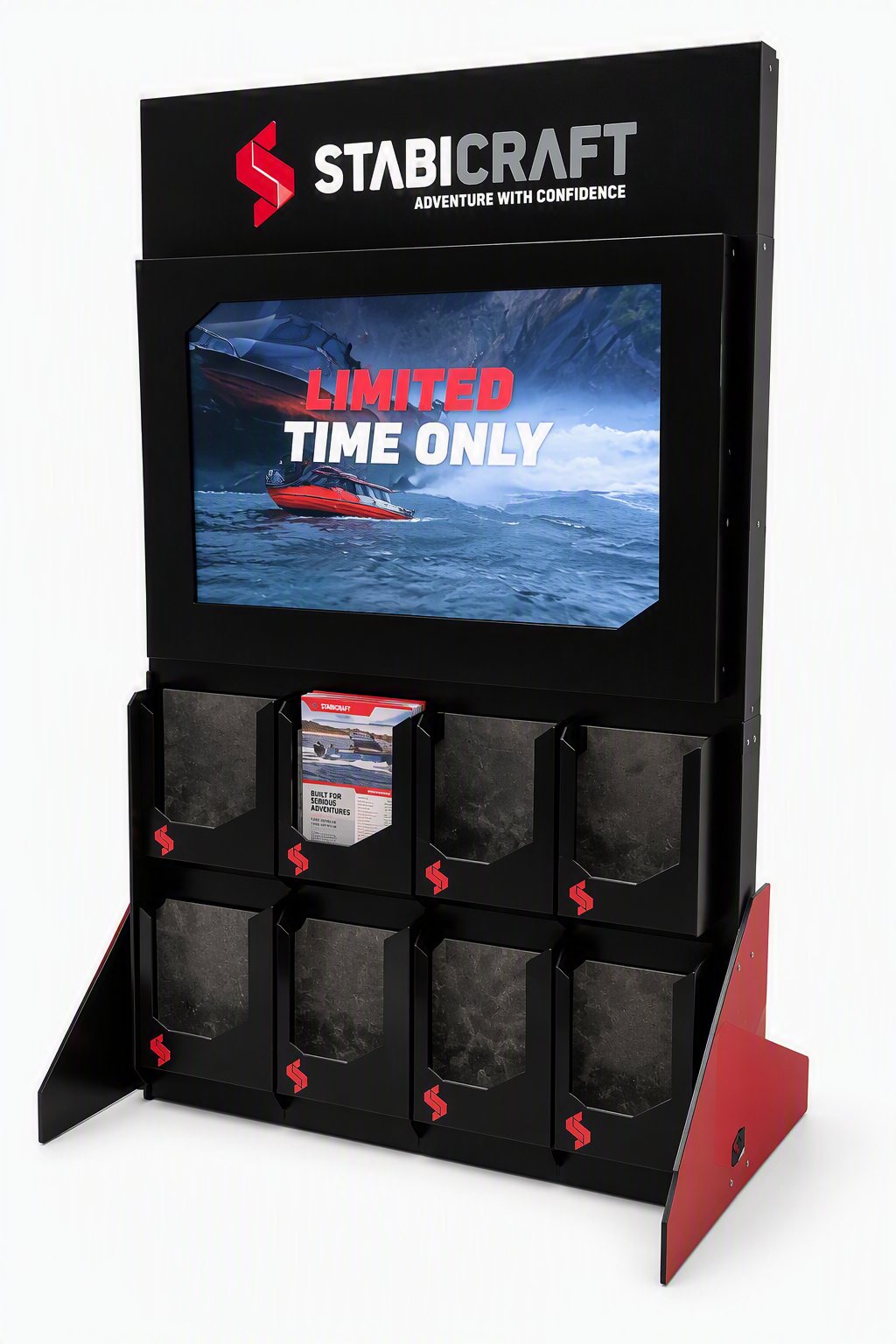 Stabicraft dealer display stand
